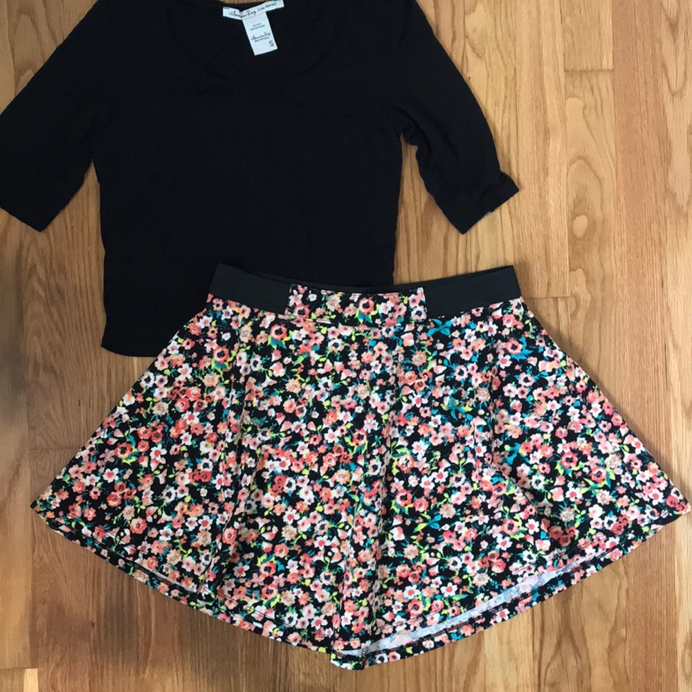Floral skirt